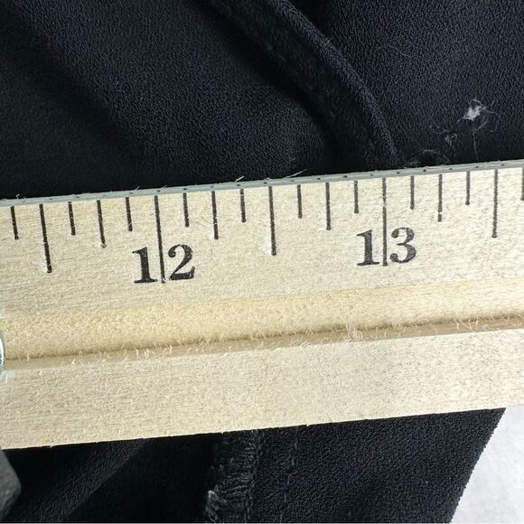 Anthropologie Leith Romper Size XS Black‎ Classic Simple Minimal Summer - Picture 5 of 11